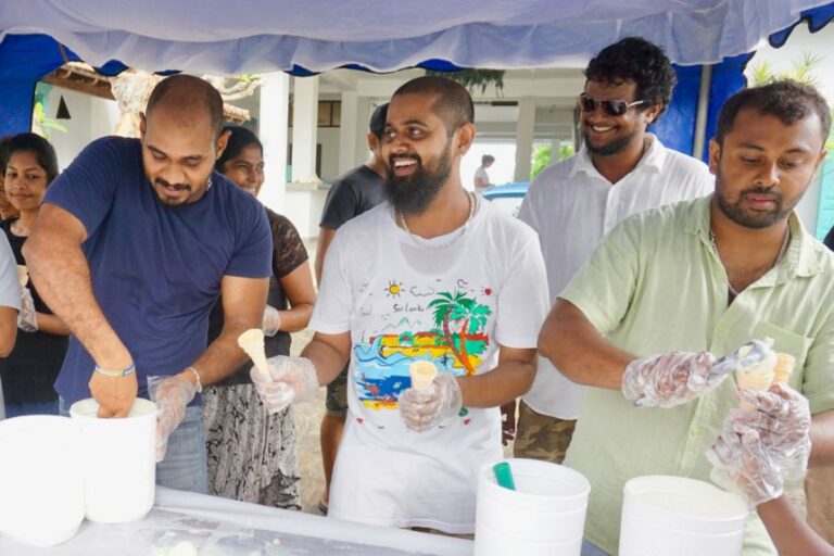 Ice-cream for everyone on Poson Poya Day