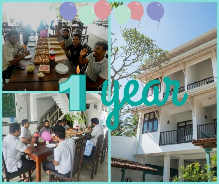 1 year celebration