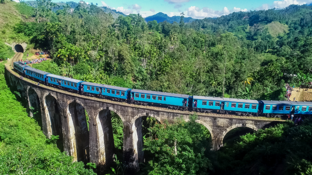 Sri Lanka hill country Ella Nine Arch Bridge