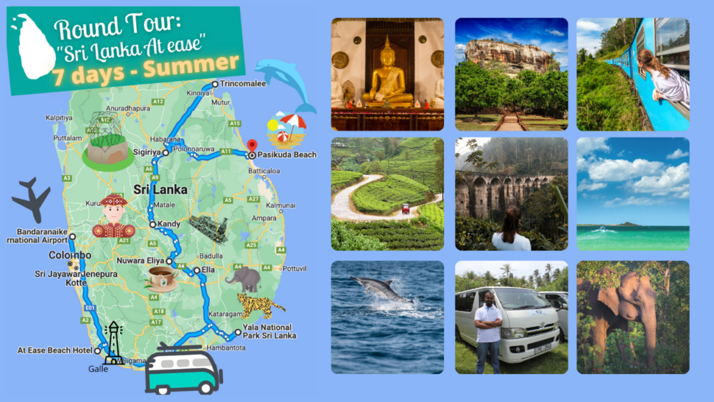 Travel Sri Lanka in summer tour