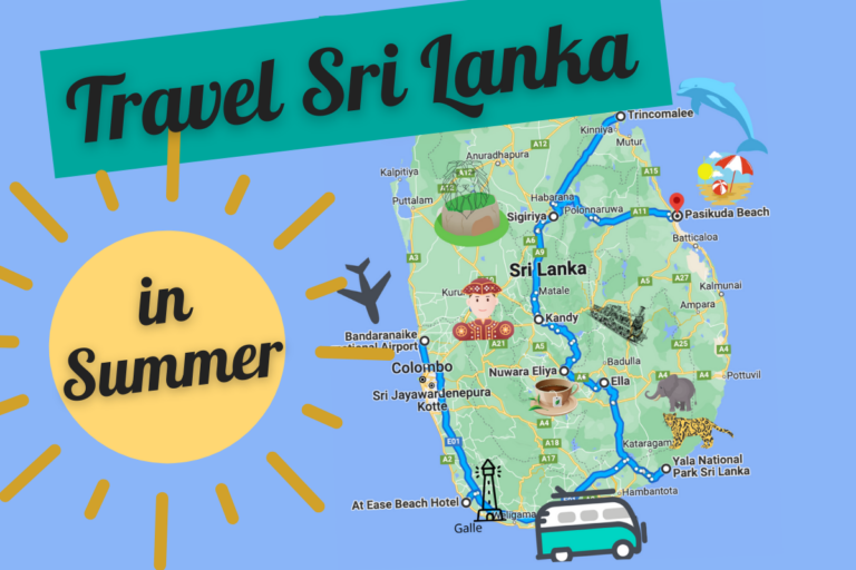 Travel Sri Lanka in summer ☀️