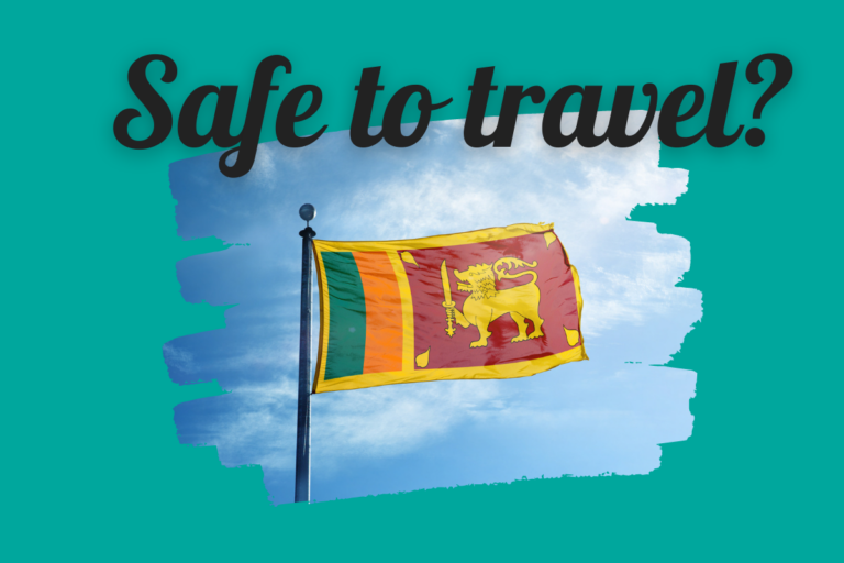 Safe to travel to Sri Lanka now?