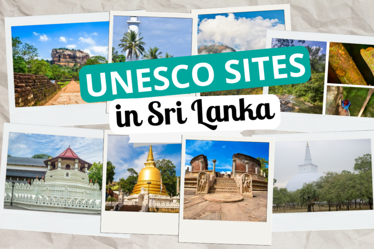 Exploring the UNESCO world heritage sites of Sri Lanka